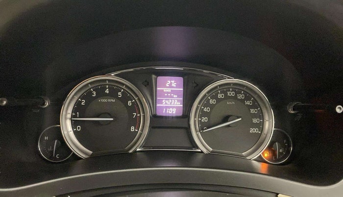 2016 Maruti Ciaz VXI+, Petrol, Manual, 54,298 km, Odometer Image