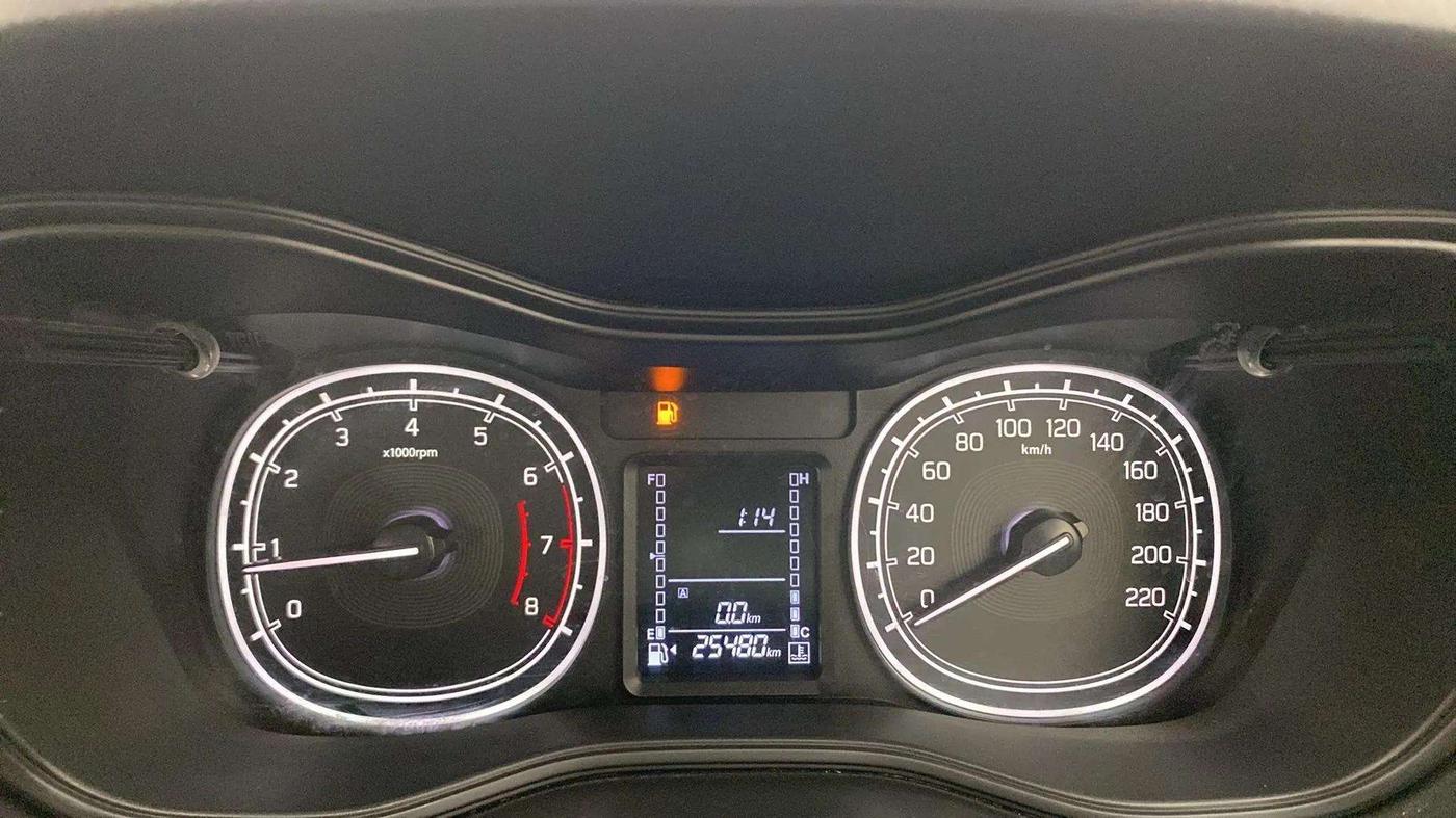 2022 Maruti Vitara Brezza VXI, Petrol, Manual, 25,457 km, Odometer Image