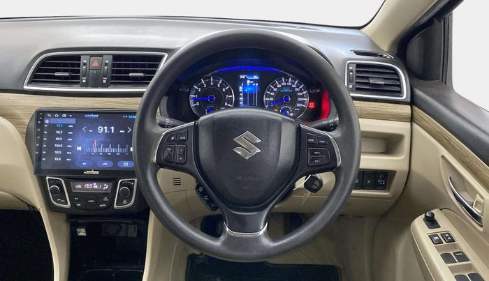 2018 Maruti Ciaz DELTA 1.5 SHVS MT PETROL, Petrol, Manual, 62,991 km, Steering Wheel Close Up