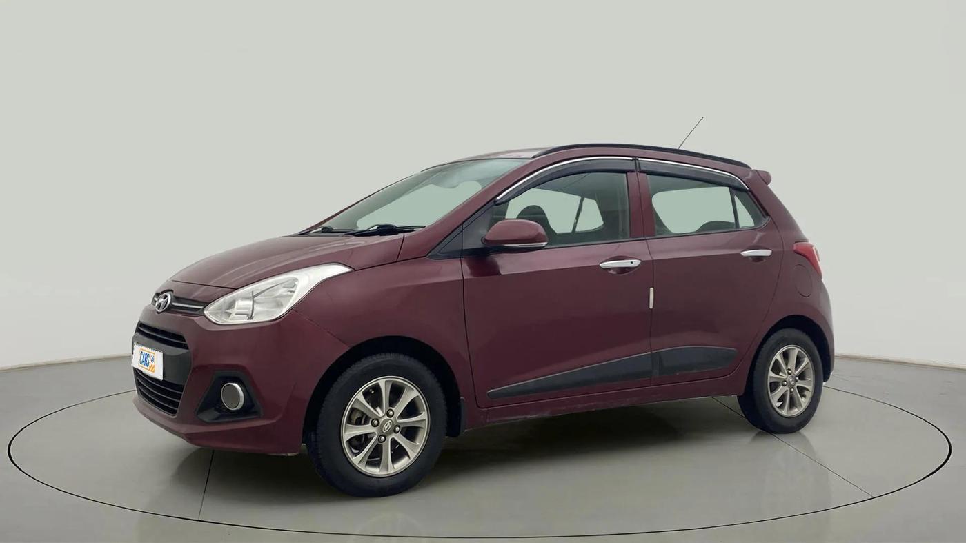 2016 Hyundai Grand i10 ASTA (O) 1.2 KAPPA VTVT, Petrol, Manual, 69,330 km, Left Front Diagonal