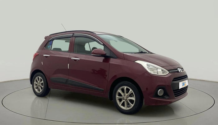2016 Hyundai Grand i10 ASTA (O) 1.2 KAPPA VTVT, Petrol, Manual, 69,330 km, Right Front Diagonal