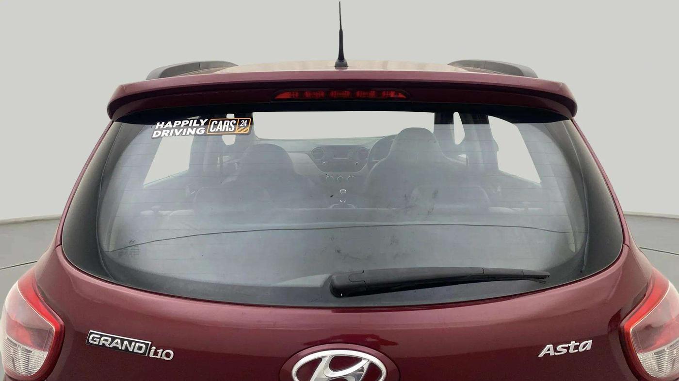 2016 Hyundai Grand i10 ASTA (O) 1.2 KAPPA VTVT, Petrol, Manual, 69,330 km, Rear Windshield