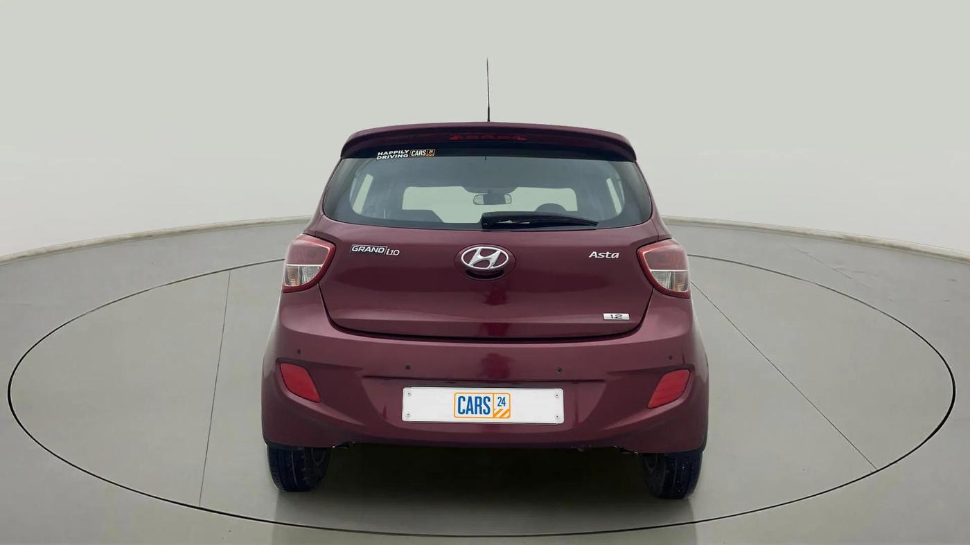 2016 Hyundai Grand i10 ASTA (O) 1.2 KAPPA VTVT, Petrol, Manual, 69,330 km, Back/Rear