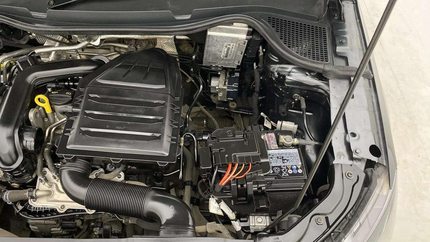 2020 Skoda Rapid ACTIVE 1.0 TSI, Petrol, Manual, 43,539 km, Engine View - Left