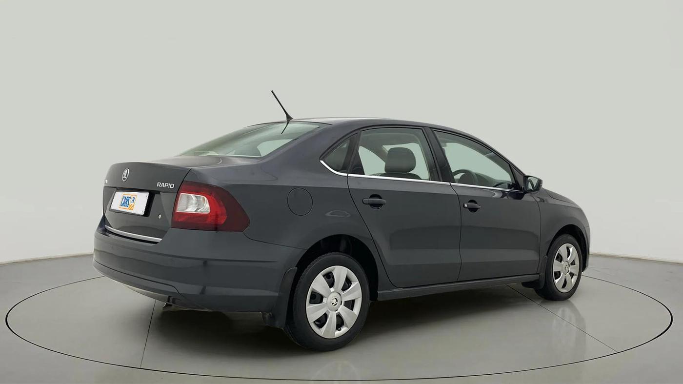 2020 Skoda Rapid ACTIVE 1.0 TSI, Petrol, Manual, 43,539 km, Right Back Diagonal