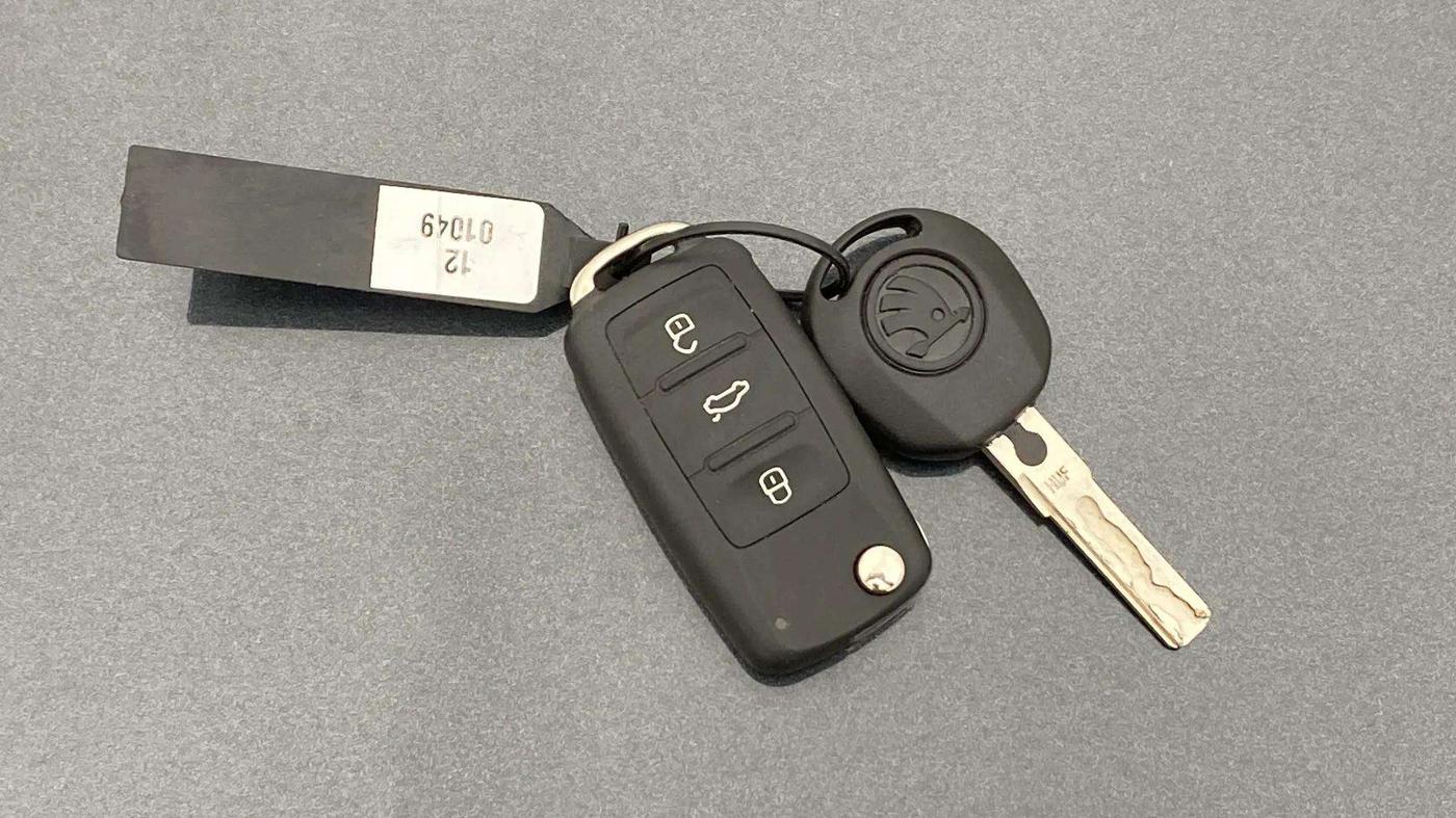 2020 Skoda Rapid ACTIVE 1.0 TSI, Petrol, Manual, 43,539 km, Key Close Up