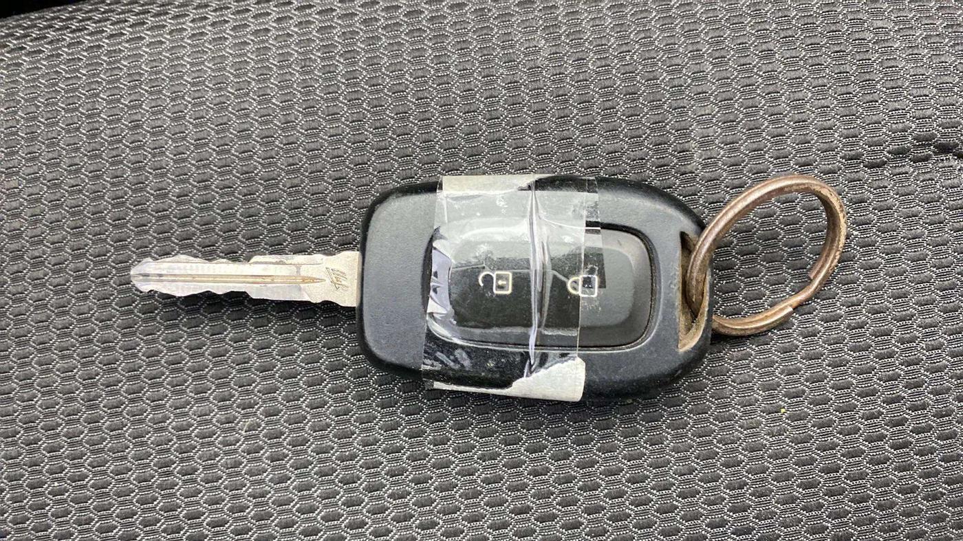 2021 Renault TRIBER RXT, Petrol, Manual, 55,278 km, Key Close Up
