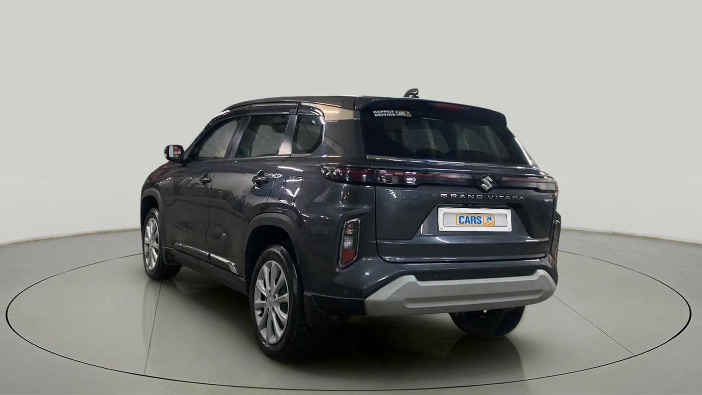 2023 Maruti Grand Vitara DELTA SMART HYBRID, Petrol, Manual, 28,598 km, Left Back Diagonal