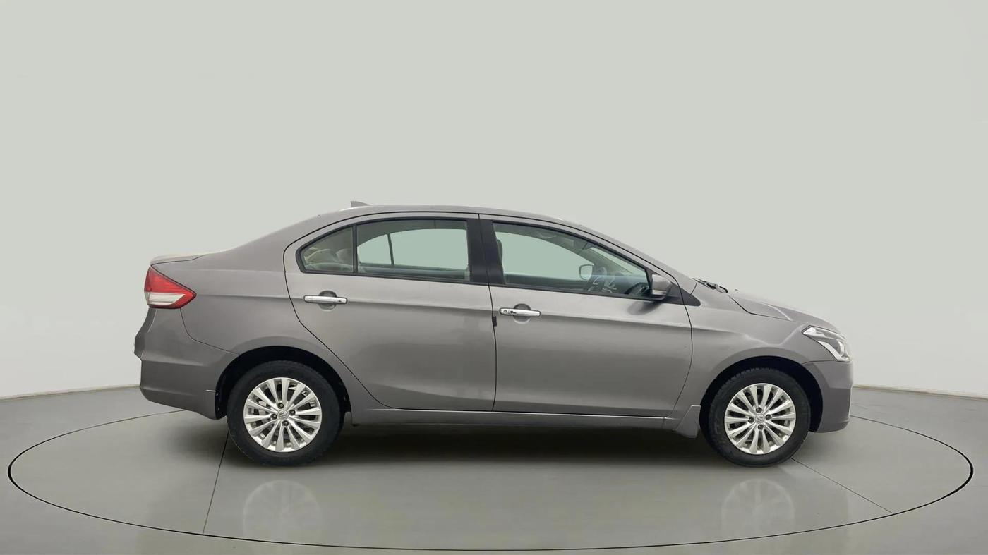 2018 Maruti Ciaz ZETA 1.4  MT PETROL, Petrol, Manual, 70,847 km, Right Side View