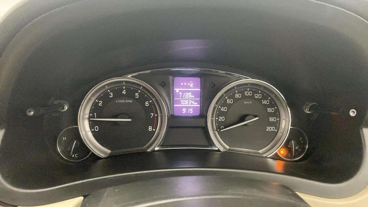 2018 Maruti Ciaz ZETA 1.4  MT PETROL, Petrol, Manual, 70,847 km, Odometer Image