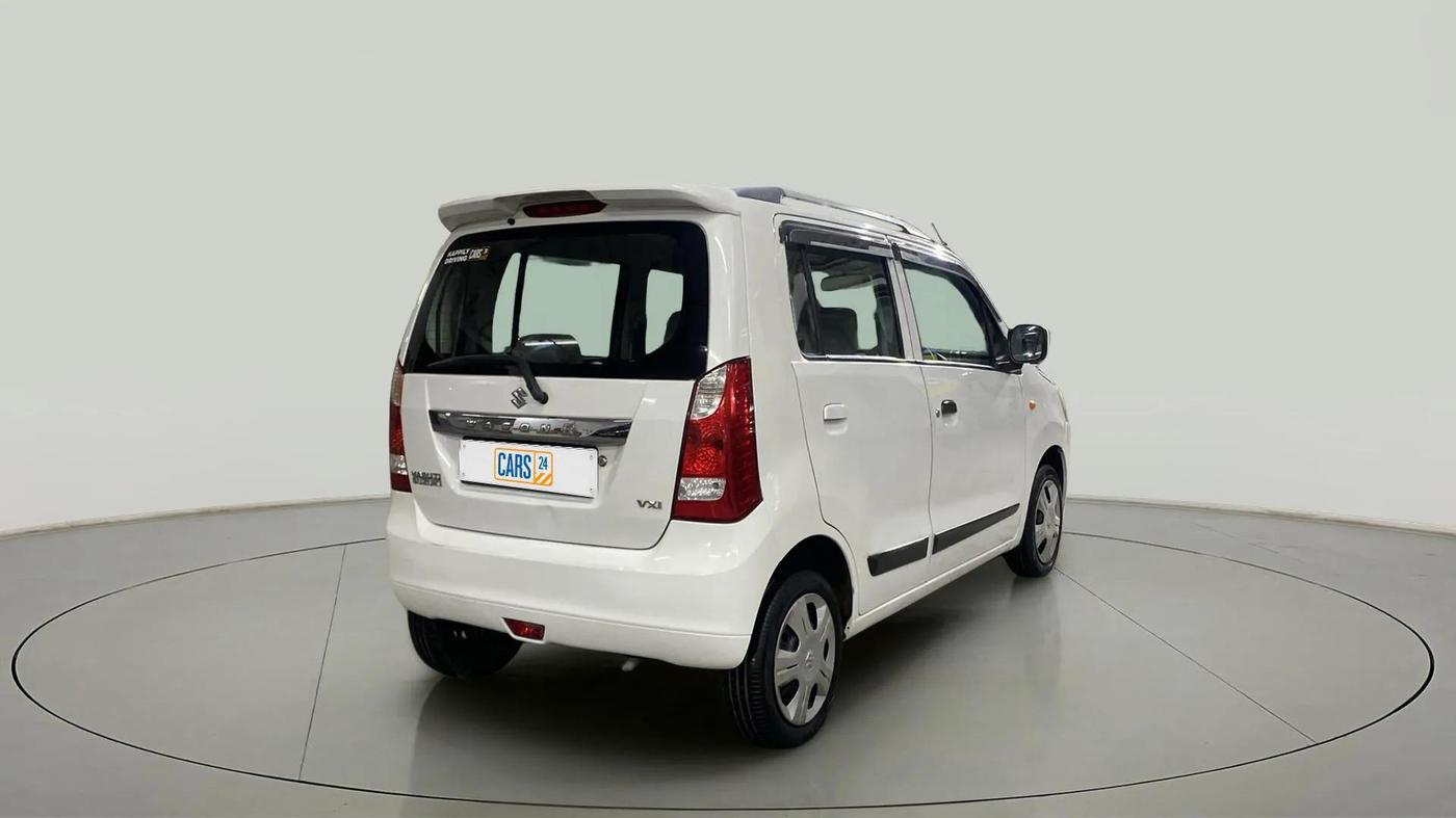 2014 Maruti Wagon R 1.0 VXI, Petrol, Manual, 76,760 km, Right Back Diagonal
