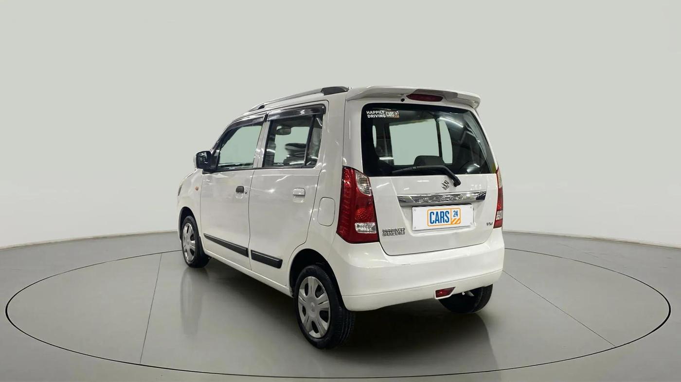 2014 Maruti Wagon R 1.0 VXI, Petrol, Manual, 76,760 km, Left Back Diagonal