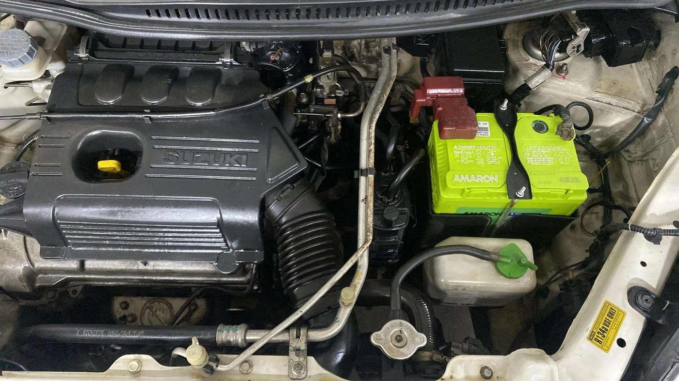 2014 Maruti Wagon R 1.0 VXI, Petrol, Manual, 76,760 km, Engine View - Left