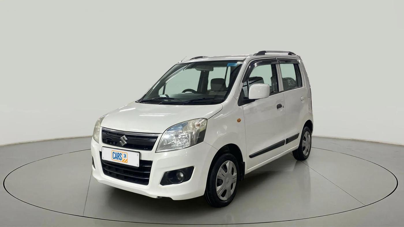 2014 Maruti Wagon R 1.0 VXI, Petrol, Manual, 76,760 km, Left Front Diagonal