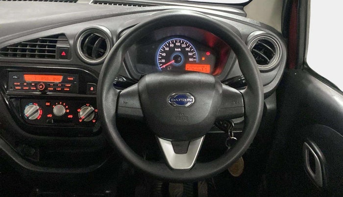 2018 Datsun Redi Go S, Petrol, Manual, 30,446 km, Steering Wheel Close Up