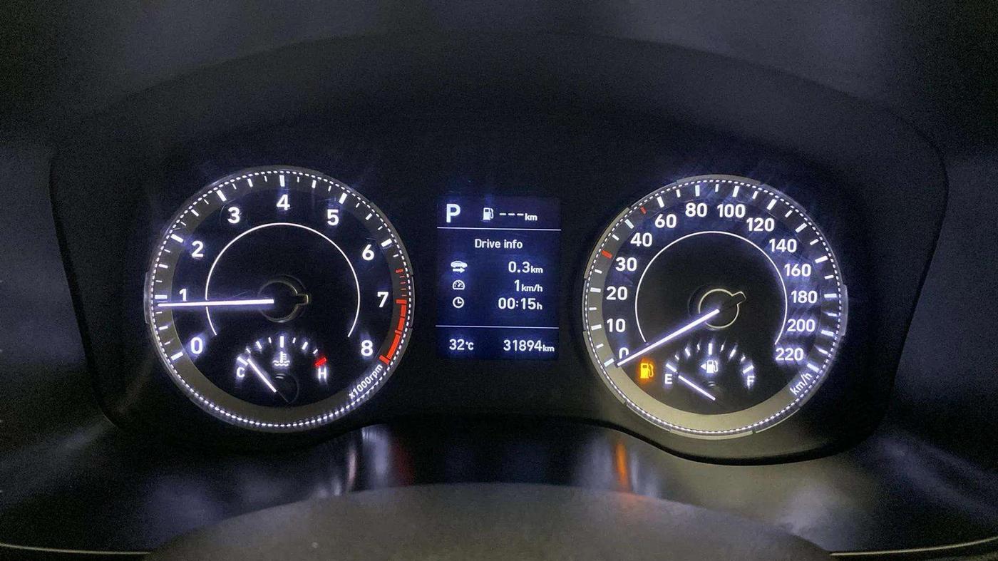 2021 Hyundai VENUE SX PLUS 1.0 TURBO DCT, Petrol, Automatic, 32,118 km, Odometer Image