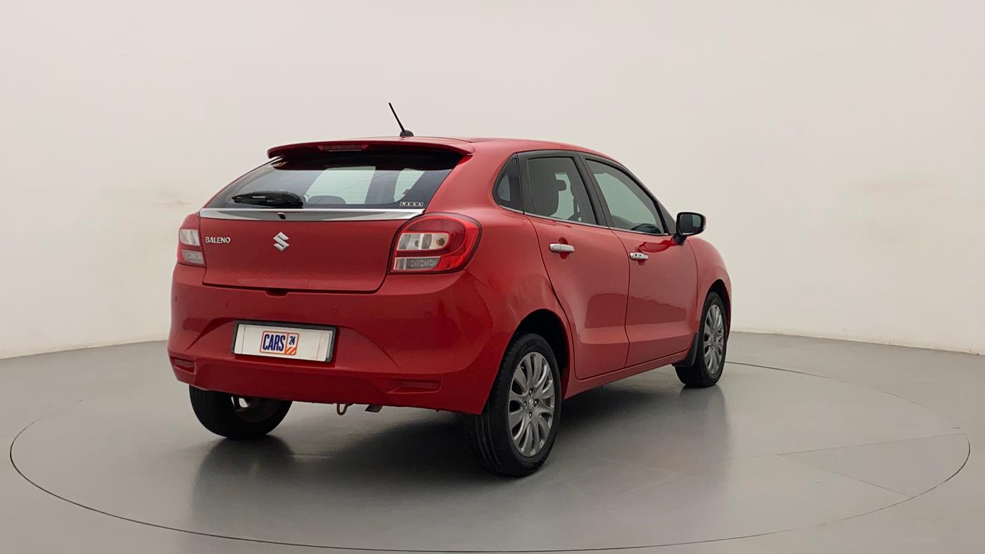 2017 Maruti Baleno ALPHA PETROL 1.2, Petrol, Manual, 54,225 km, Right Back Diagonal