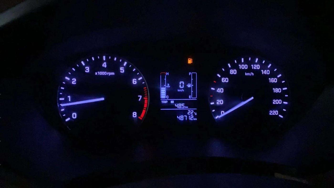 2016 Hyundai Elite i20 MAGNA 1.2, Petrol, Manual, 48,770 km, Odometer Image