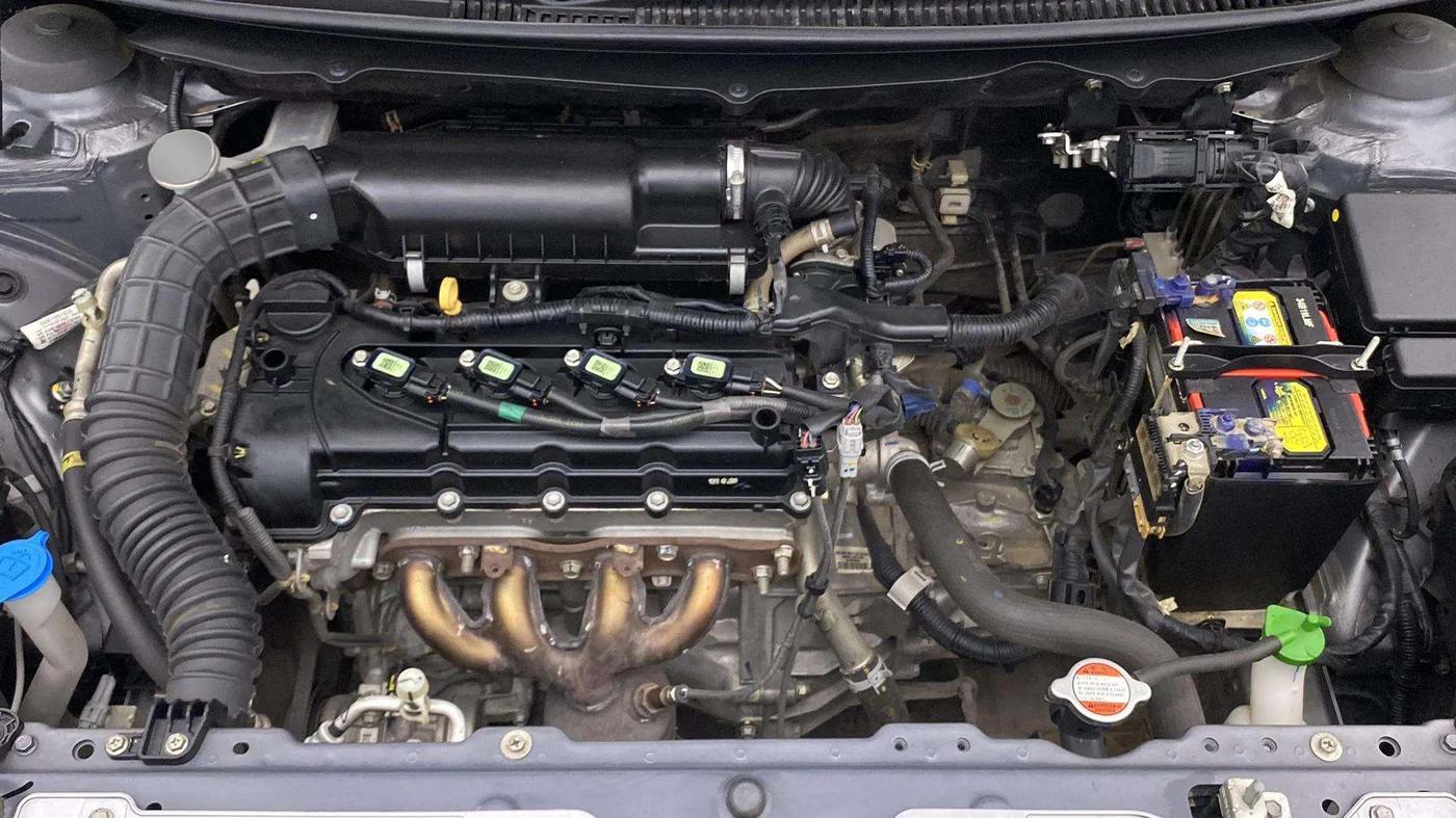 2021 Toyota Glanza G, Petrol, Manual, 42,858 km, Engine View