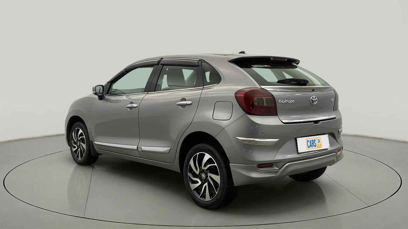 2021 Toyota Glanza G, Petrol, Manual, 42,858 km, Left Back Diagonal