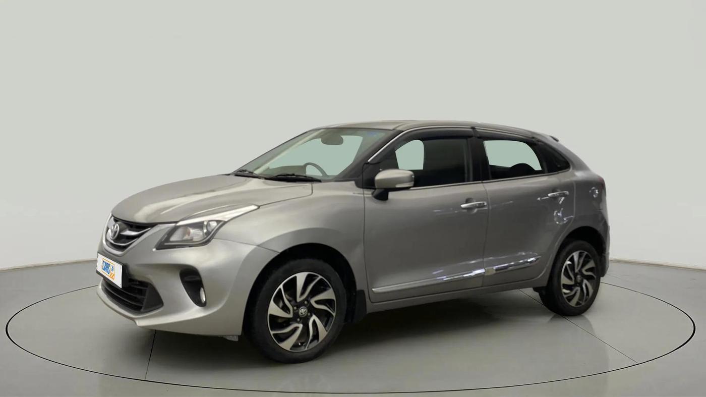 2021 Toyota Glanza G, Petrol, Manual, 42,858 km, Left Front Diagonal