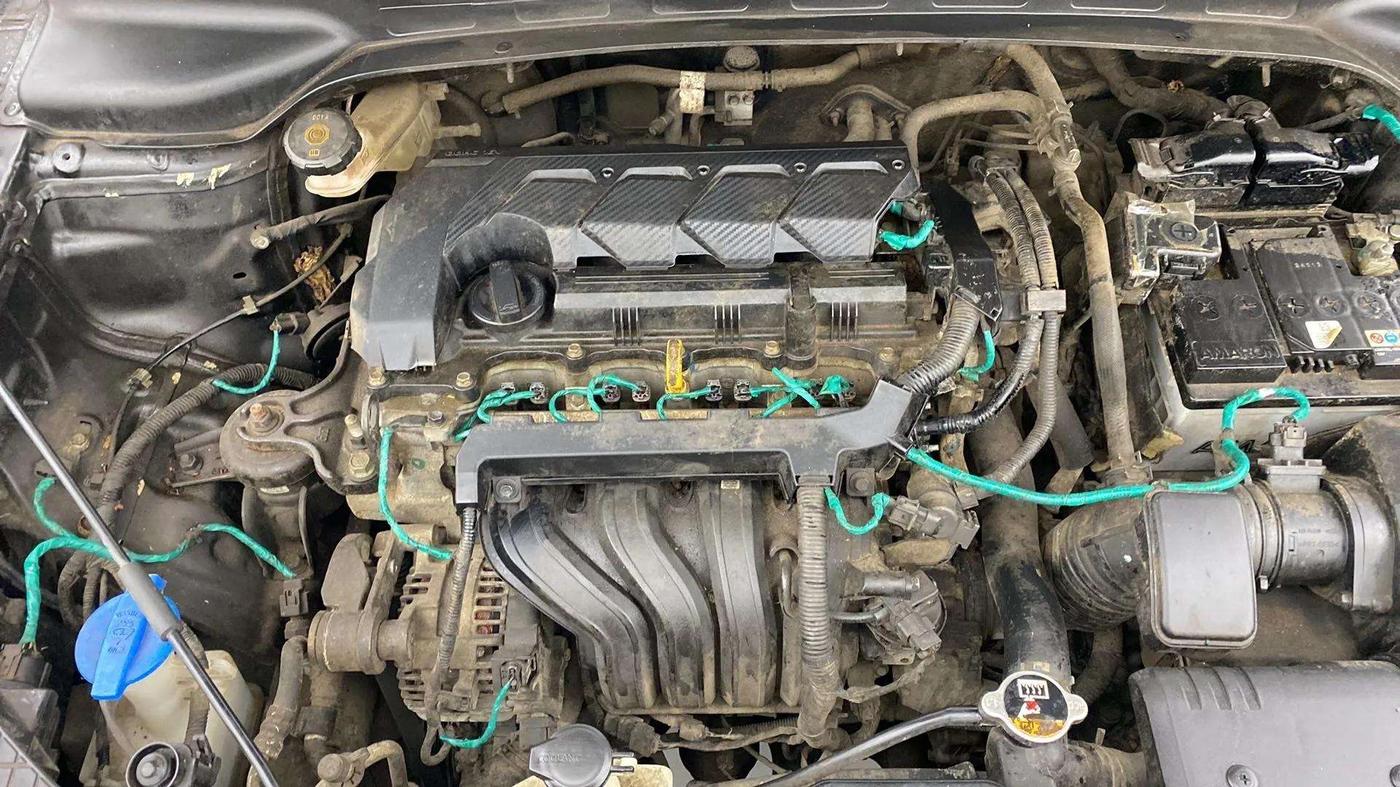 2021 Hyundai Creta SX IVT 1.5 PETROL, Petrol, Automatic, 16,518 km, Engine View