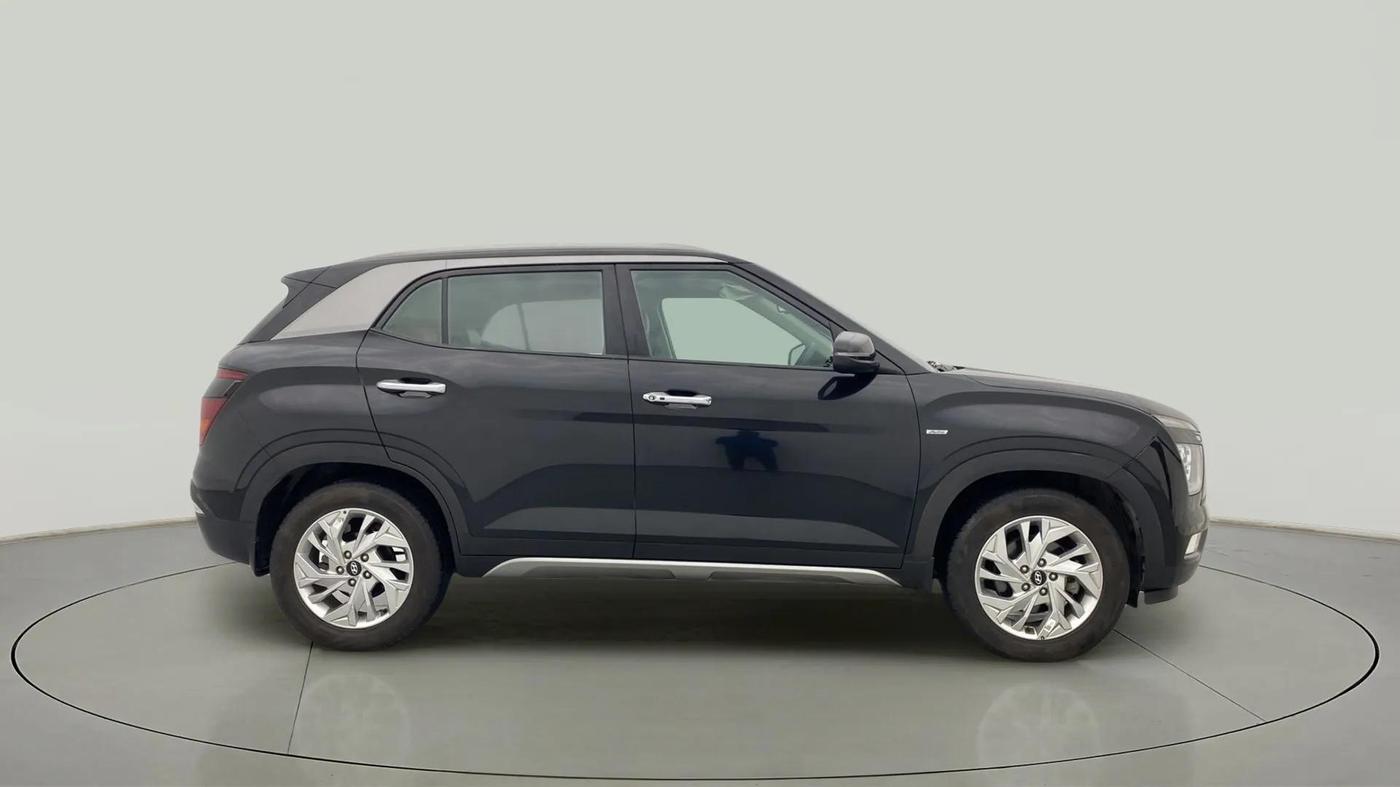 2021 Hyundai Creta SX IVT 1.5 PETROL, Petrol, Automatic, 16,518 km, Right Side View