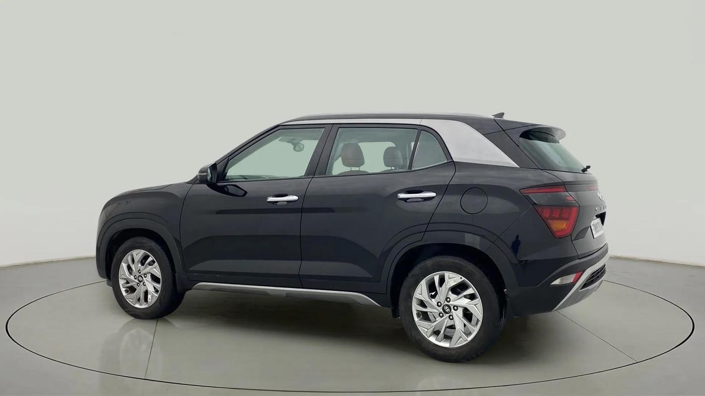 2021 Hyundai Creta SX IVT 1.5 PETROL, Petrol, Automatic, 16,518 km, Left Back Diagonal