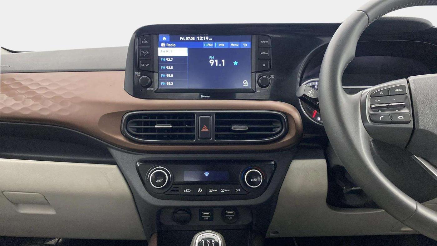 2020 Hyundai AURA SX 1.2 (O), Petrol, Manual, 26,571 km, Air Conditioner