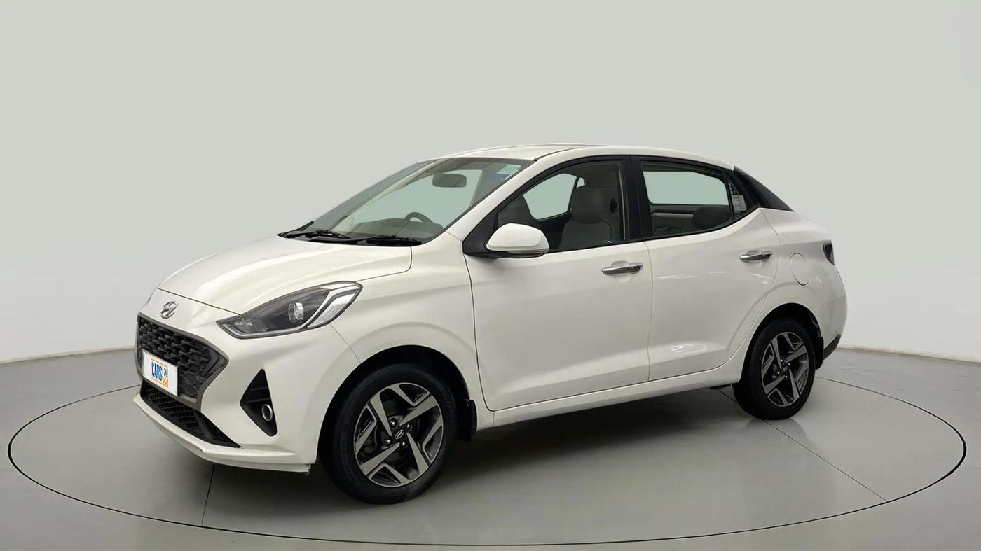 2020 Hyundai AURA SX 1.2 (O), Petrol, Manual, 26,571 km, Left Front Diagonal