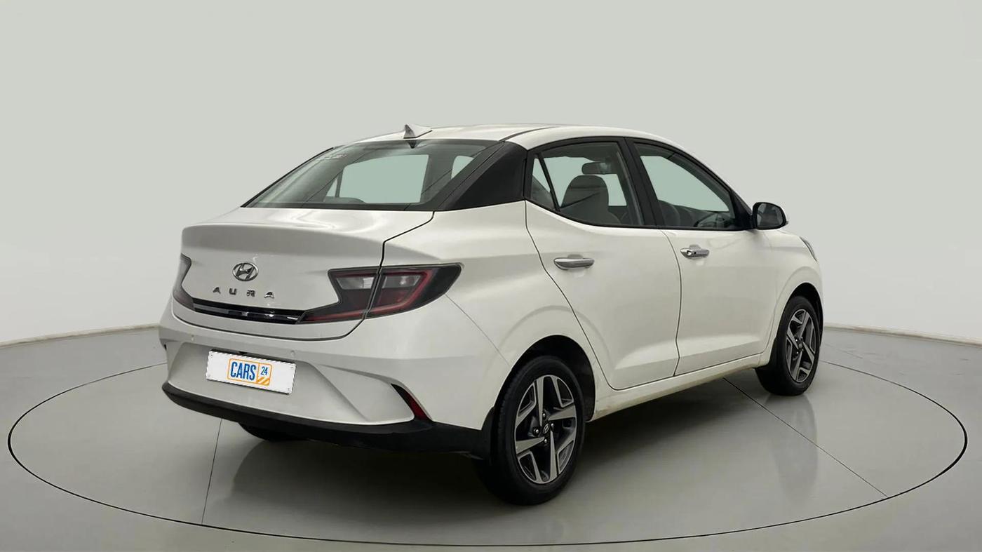 2020 Hyundai AURA SX 1.2 (O), Petrol, Manual, 26,571 km, Right Back Diagonal