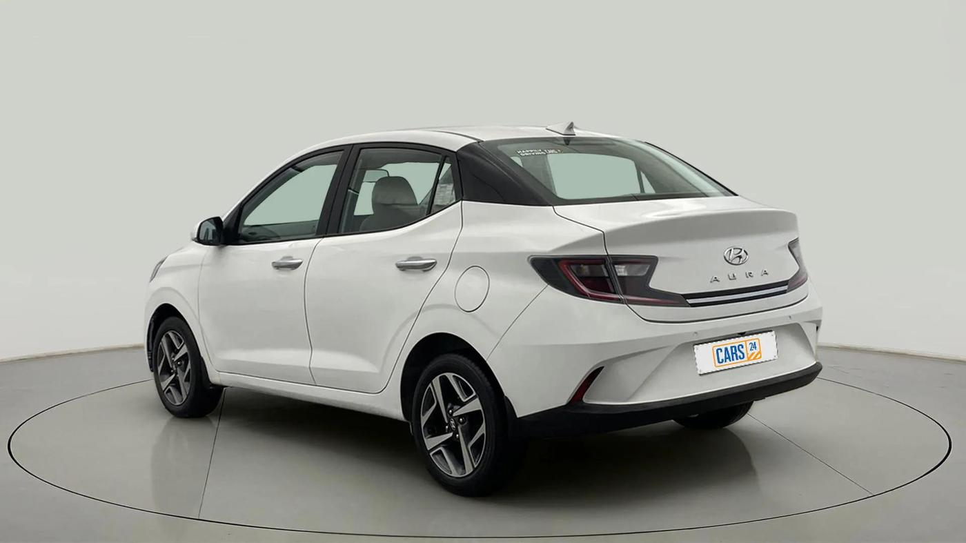 2020 Hyundai AURA SX 1.2 (O), Petrol, Manual, 26,571 km, Left Back Diagonal