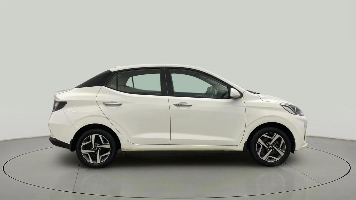 2020 Hyundai AURA SX 1.2 (O), Petrol, Manual, 26,571 km, Right Side View