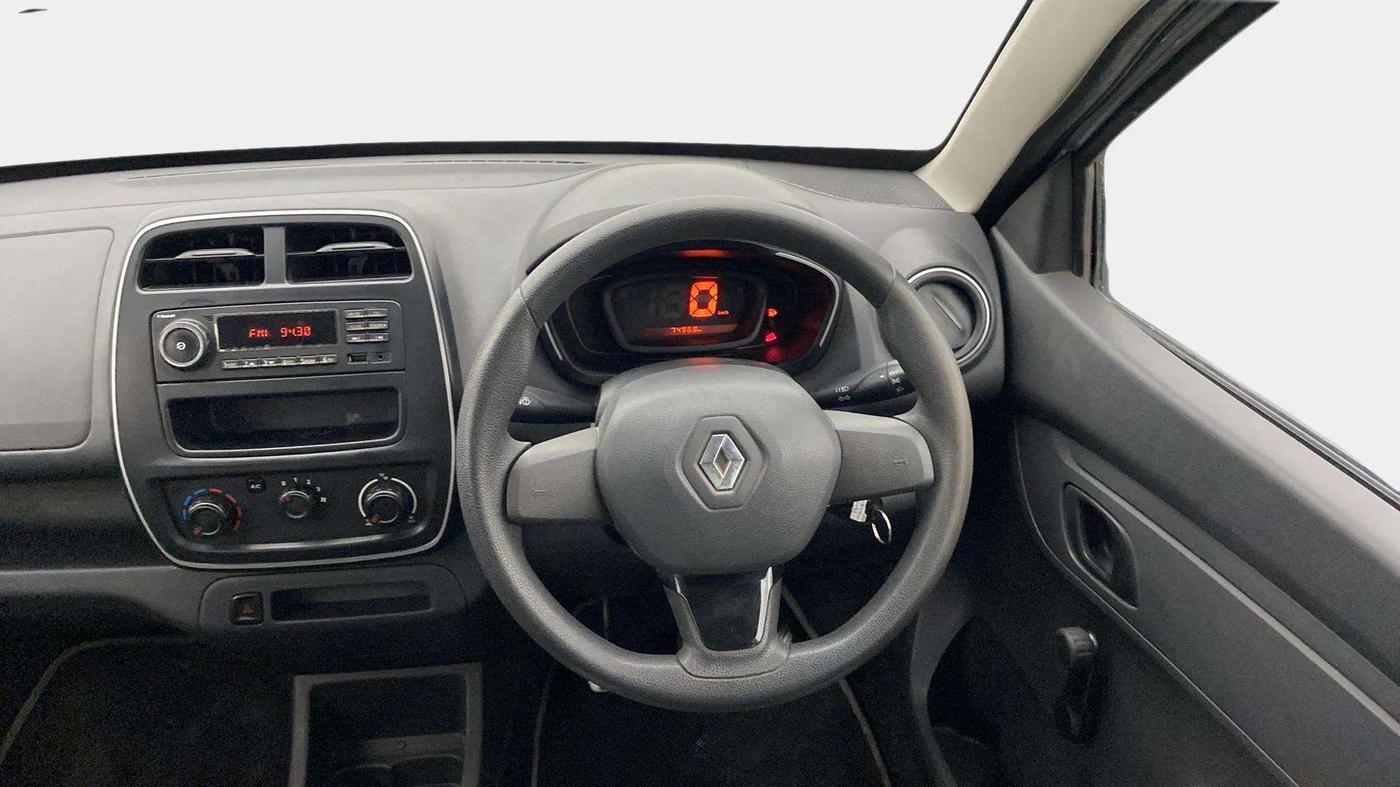 2016 Renault Kwid RXL, Petrol, Manual, 74,946 km, Steering Wheel Close Up