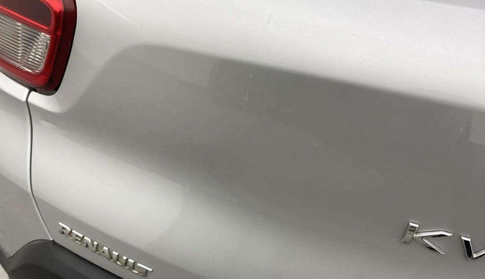 2016 Renault Kwid RXL, Petrol, Manual, 74,946 km, Dicky (Boot door) - Slightly dented