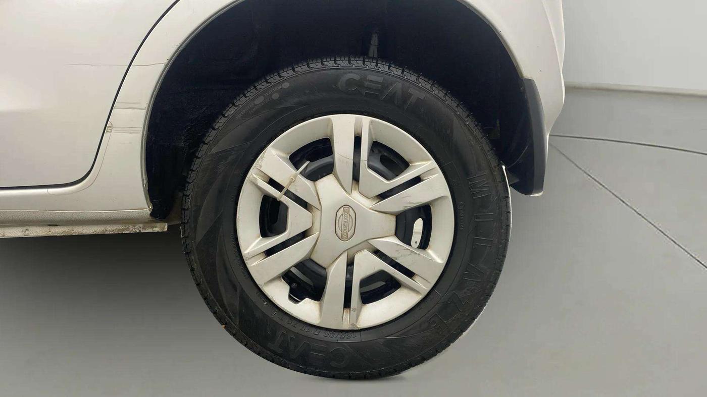 2018 Datsun Redi Go T(O) 1.0 AMT, Petrol, Automatic, 21,830 km, Left Rear Wheel