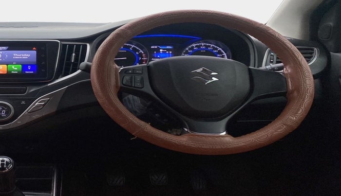 2019 Maruti Baleno ALPHA PETROL 1.2, Petrol, Manual, 29,628 km, Steering Wheel Close Up