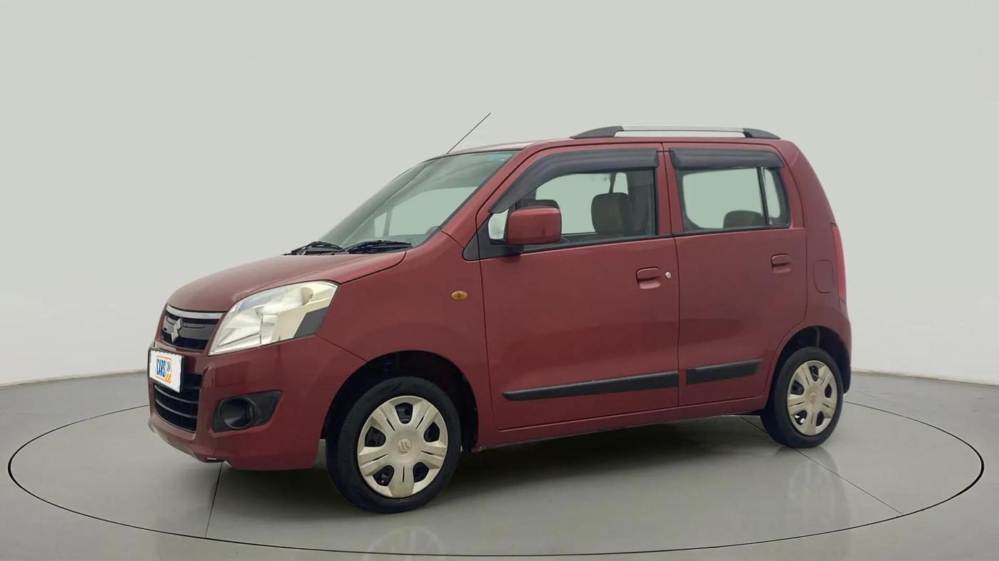2015 Maruti Wagon R 1.0 VXI AMT, Petrol, Automatic, 65,455 km, Left Front Diagonal