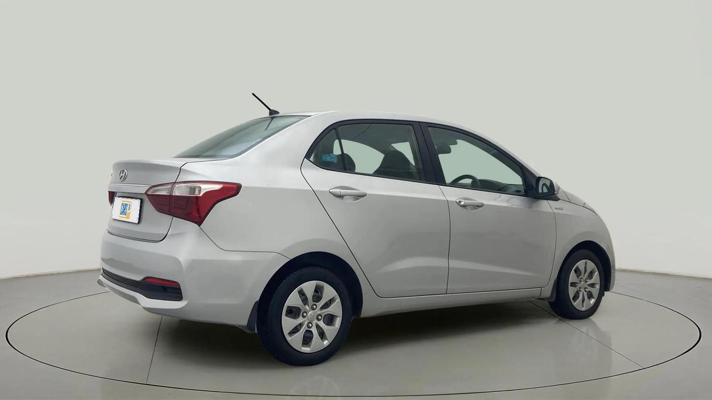 2017 Hyundai Xcent S AT 1.2, Petrol, Automatic, 37,005 km, Right Back Diagonal