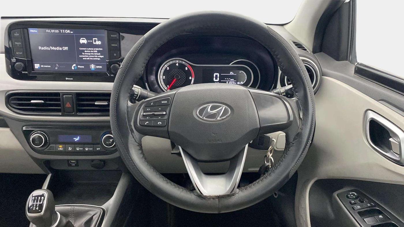 2020 Hyundai GRAND I10 NIOS SPORTZ U2 1.2 CRDI, Diesel, Manual, 61,237 km, Steering Wheel Close Up