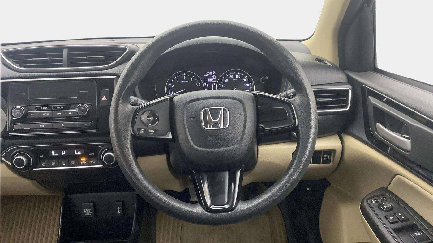 2019 Honda Amaze 1.2L I-VTEC V, Petrol, Manual, 6,589 km, Steering Wheel Close Up