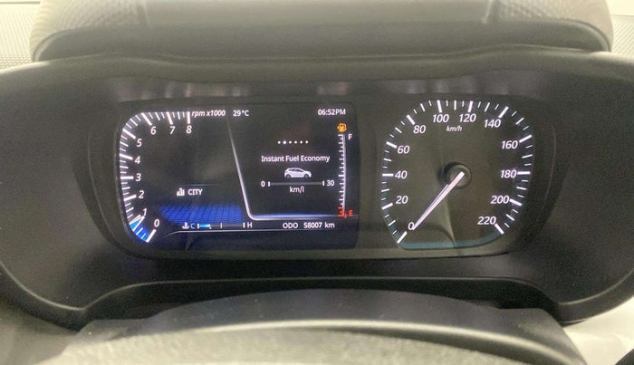 2020 Tata ALTROZ XZ PETROL, Petrol, Manual, 57,997 km, Odometer Image