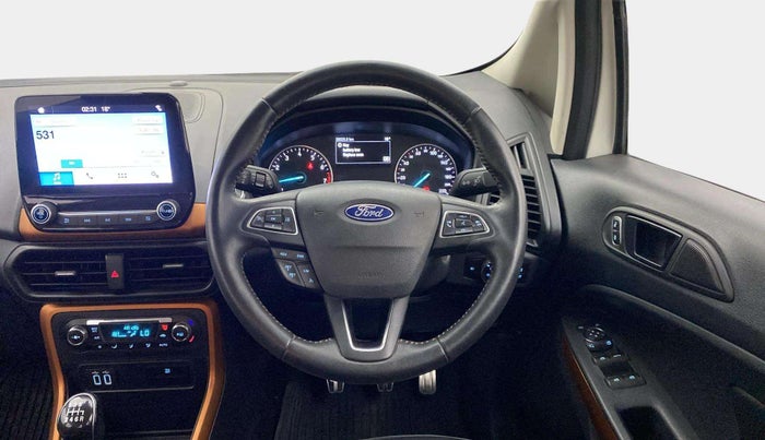 2019 Ford Ecosport TITANIUM 1.0L ECOBOOST SPORTS(SUNROOF), Petrol, Manual, 38,896 km, Steering Wheel Close Up