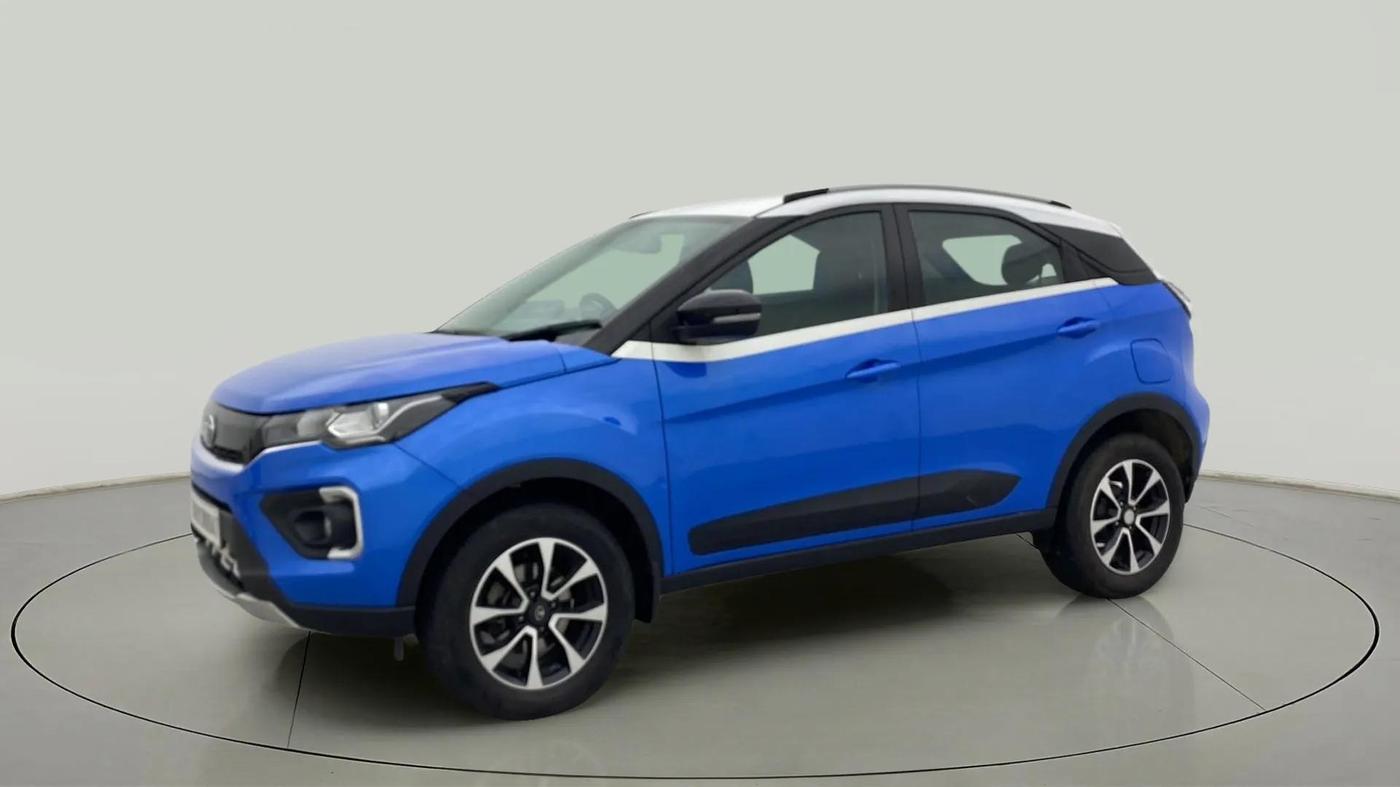 2021 Tata NEXON XZ PLUS PETROL, Petrol, Manual, 50,038 km, Left Front Diagonal