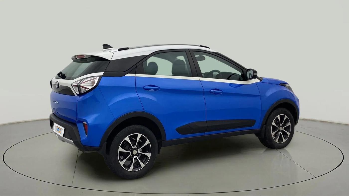 2021 Tata NEXON XZ PLUS PETROL, Petrol, Manual, 50,038 km, Right Back Diagonal