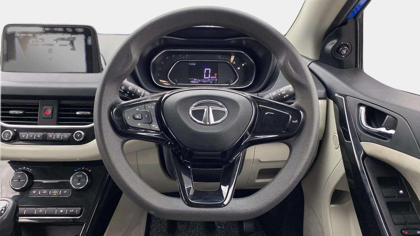2021 Tata NEXON XZ PLUS PETROL, Petrol, Manual, 50,038 km, Steering Wheel Close Up