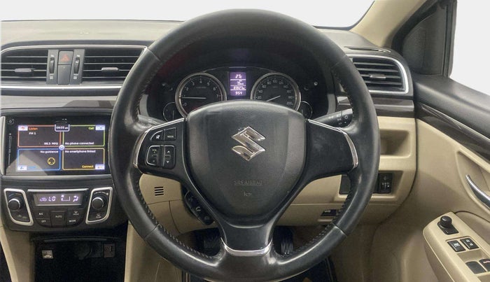 2016 Maruti Ciaz ZXI+, Petrol, Manual, 83,606 km, Steering Wheel Close Up