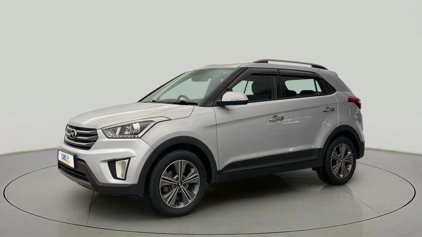 2017 Hyundai Creta SX PLUS AT 1.6 PETROL, Petrol, Automatic, 71,916 km, Left Front Diagonal
