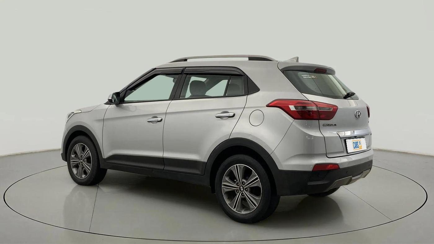 2017 Hyundai Creta SX PLUS AT 1.6 PETROL, Petrol, Automatic, 71,916 km, Left Back Diagonal