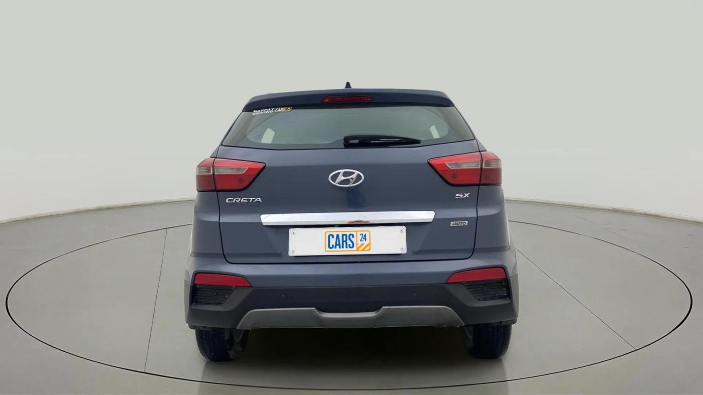 2015 Hyundai Creta SX PLUS AT 1.6 DIESEL, Diesel, Automatic, 56,811 km, Back/Rear